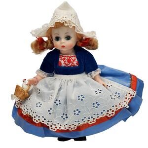 Vtg Madame Alexander Bent Knee Dutch Girl 1964-65 791 International 7.5"